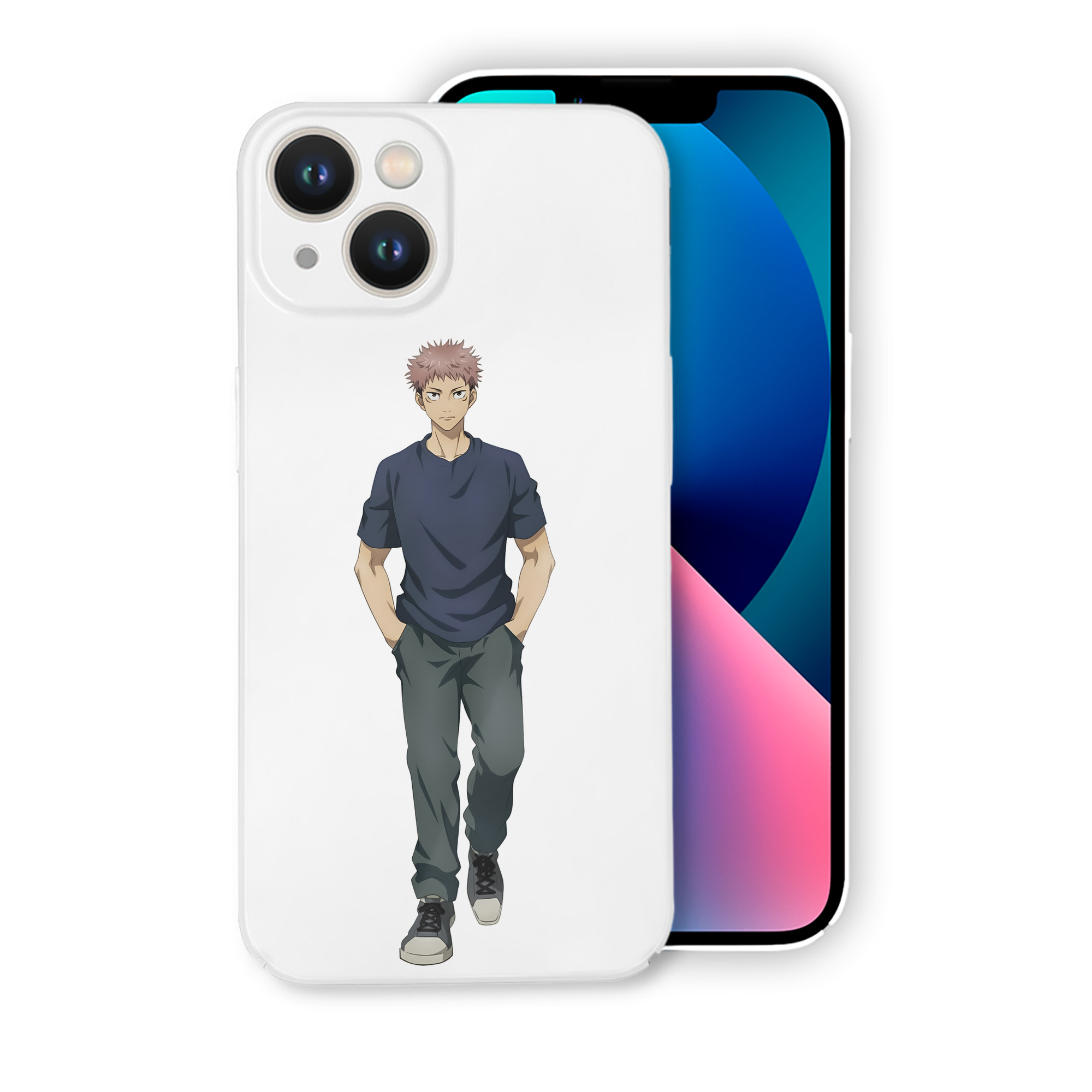 （画像用） 呪術廻戦 Jujutsu Kaisen 【iPhone 14シリーズ対応】ハードケース